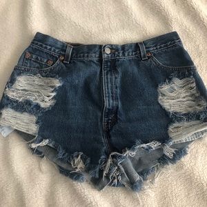 Levi’s Denim Cutoff Shorts